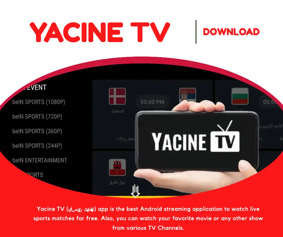 Yacine TV on Firestick Android TV